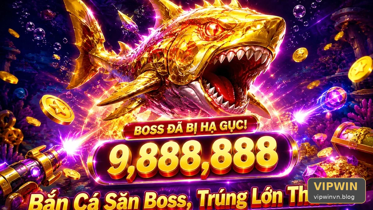 Đếm Đạn Bắn Cá Thay Vì Vòng Quay: Hiểu Lầm Khi Chơi Nổ Hũ Tại VIPWIN