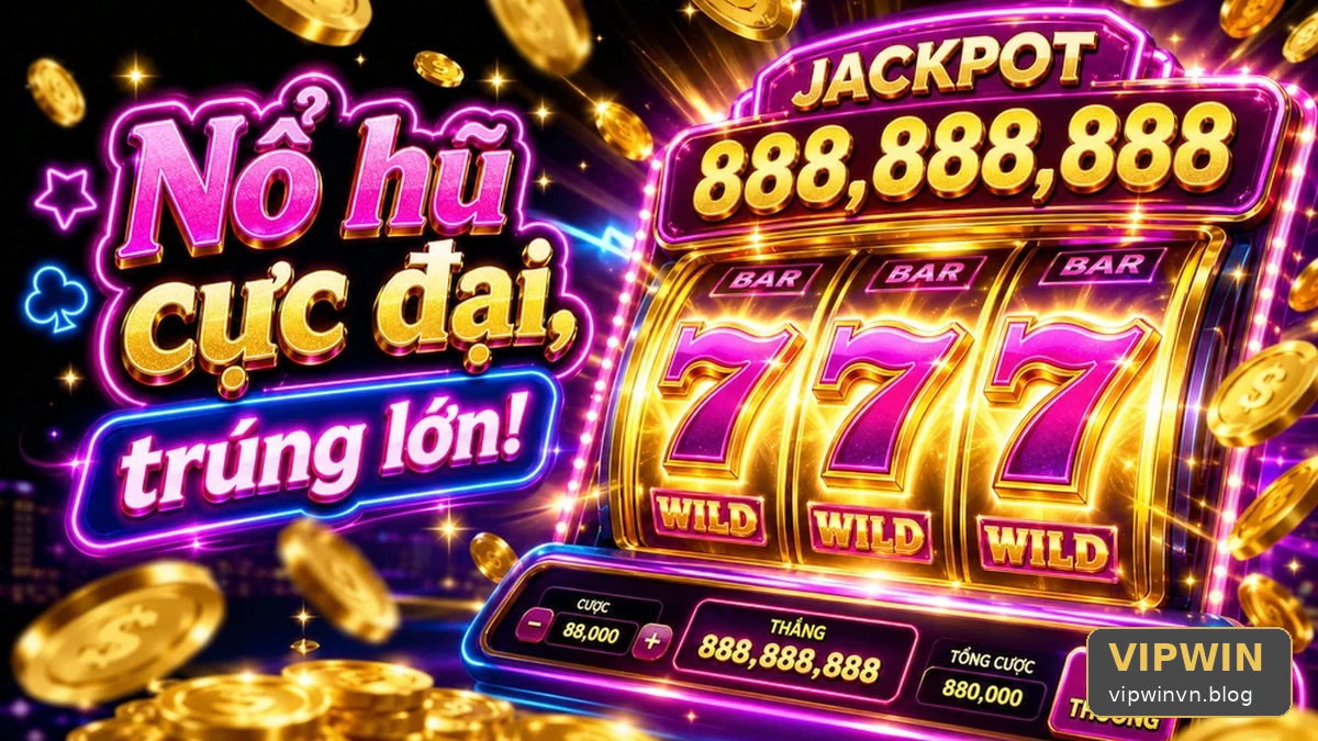 Guồng slot thay đổi ra sao từ lúc bắt đầu đến khi dừng tại VIPWIN?